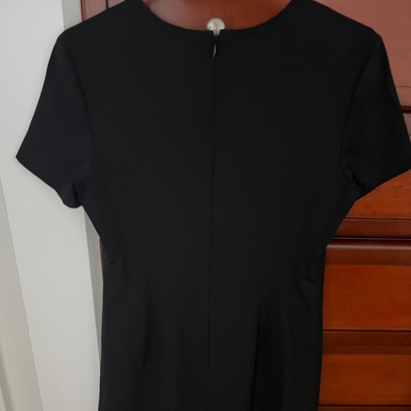 Theory Black Good Wool Sheath Dress - Picture 2 of 3